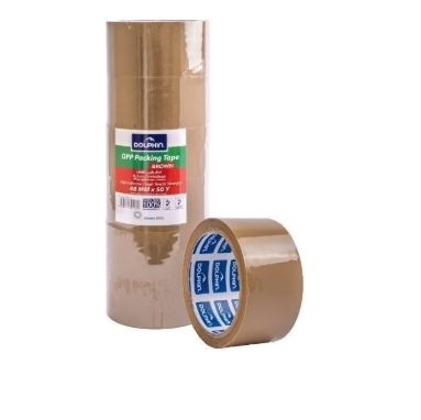  - Dolphin High-Quality Brown Packing Tape 48