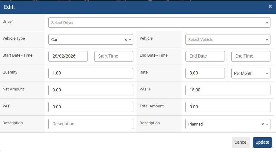 How to Assign Driver & Vehicle from Dispatch Planner