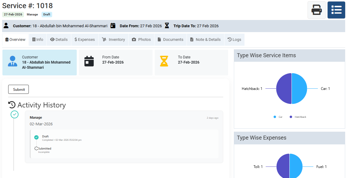 add a services in Futex Logix
