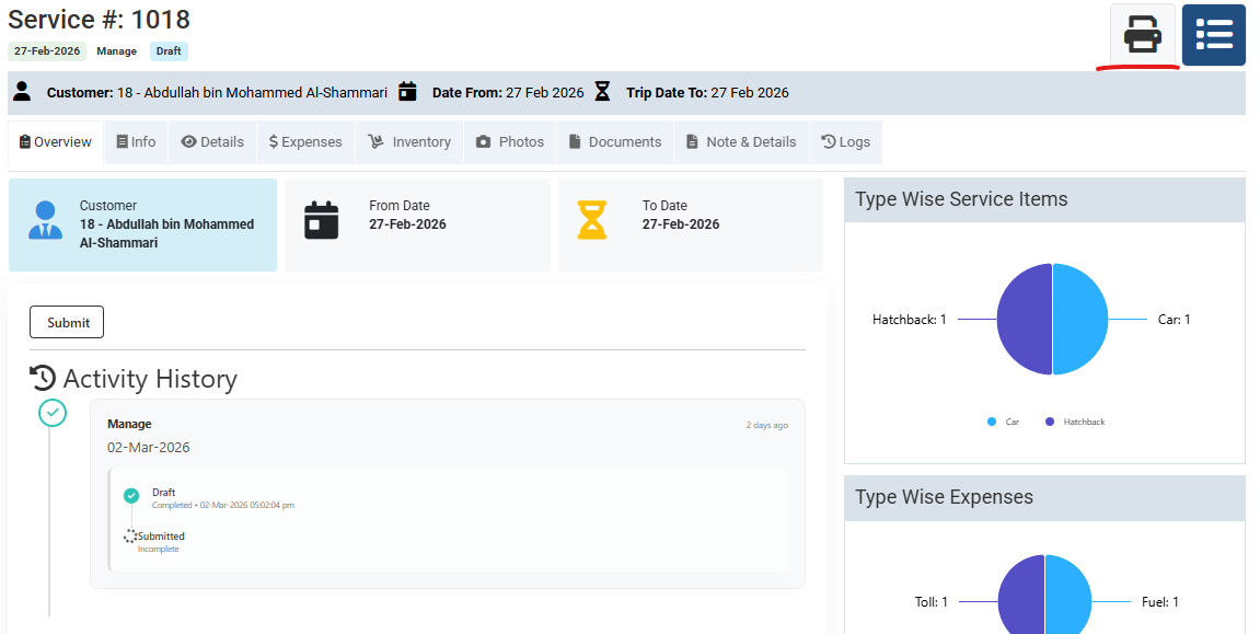 add a services in Futex Logix