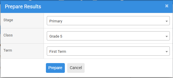 How to Prepare Result