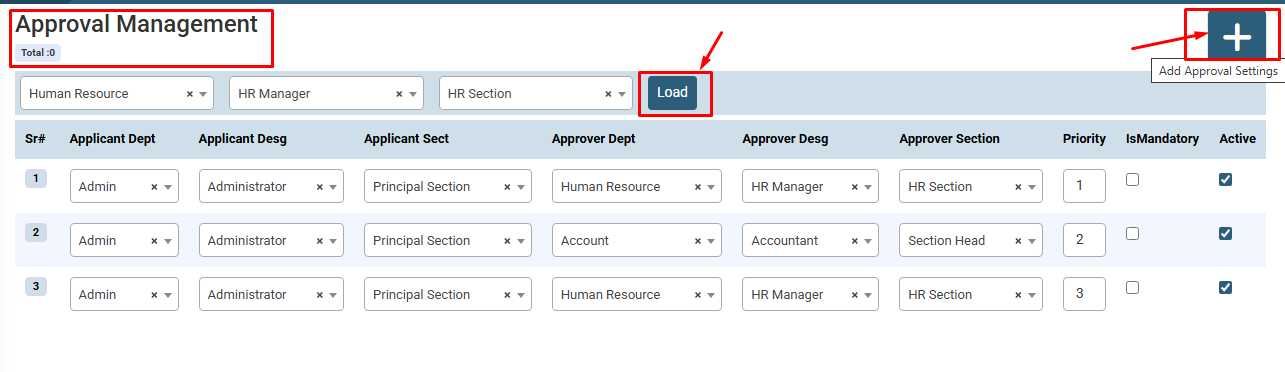 How to Add Approval Settings