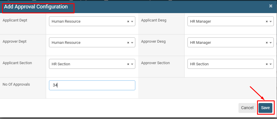 How to Add Approval Settings