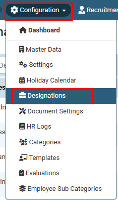 How to Add Designation