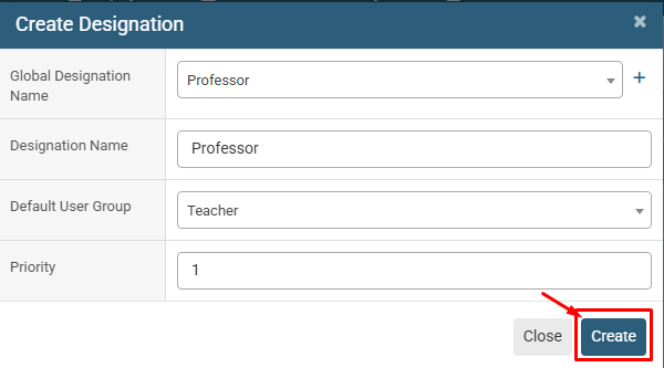 How to Add Designation