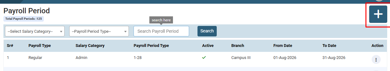 How to Add Payroll Period