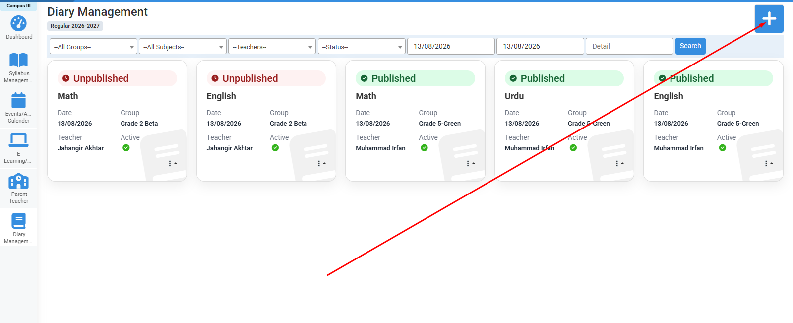 How to Add Diary