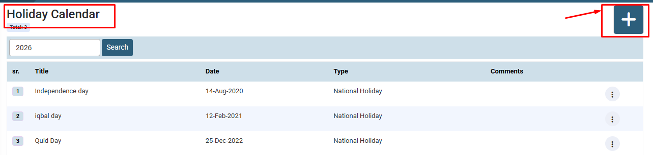 How to Add Holidays