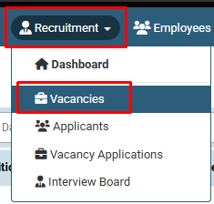How to Add New Vacancy