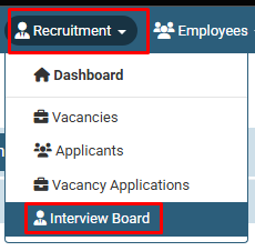 How to Add New Interview Board