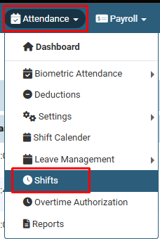 How to Update Shift