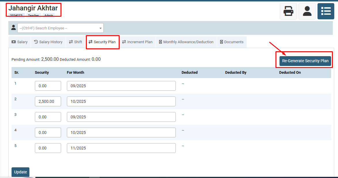 How to Set Up Employee Security Plan