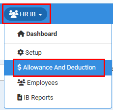 How to Add Allowance and Deduction