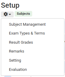 How to Update Subjects in Result Setup